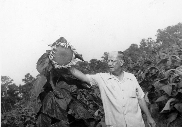 Ellis with his tobacco.