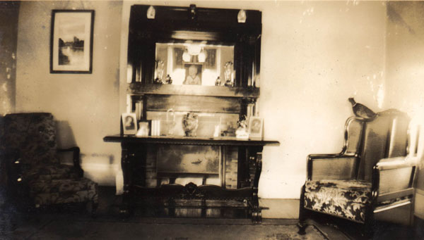 The Fireplace in the Parlor